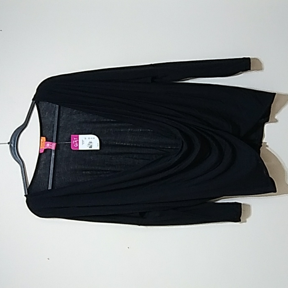Catch My i Black Surplice Top